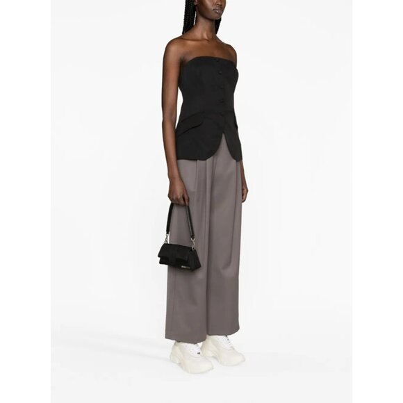 REFORMATION Tonya Black Strapless Blazer Top Size 8 NEW NWT - Picture 5 of 5